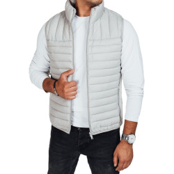 Vīriešu gaiši pelēka veste Pole Vīriešu gaiši pelēka veste Pole
