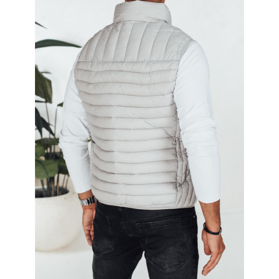 Vīriešu gaiši pelēka veste Pole TX5080 - Vīriešiem Vīriešu gaiši pelēka veste Pole Vestes
