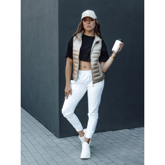 Stilīga brūna sieviešu veste Sieviešu vestes