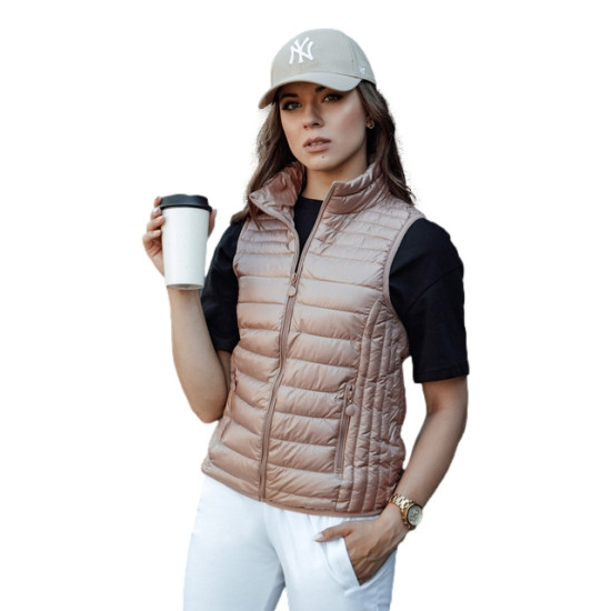 Stilīga sieviešu rozā veste Sieviešu vestes