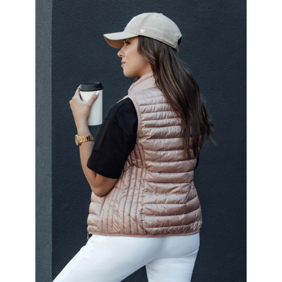 Stilīga sieviešu rozā veste Sieviešu vestes