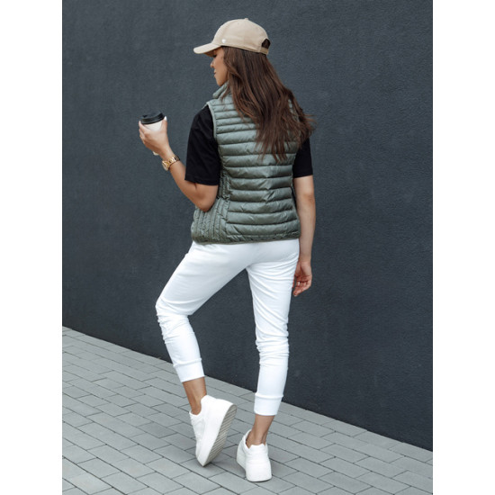 Sieviešu zaļā veste Stilīgs Sieviešu vestes