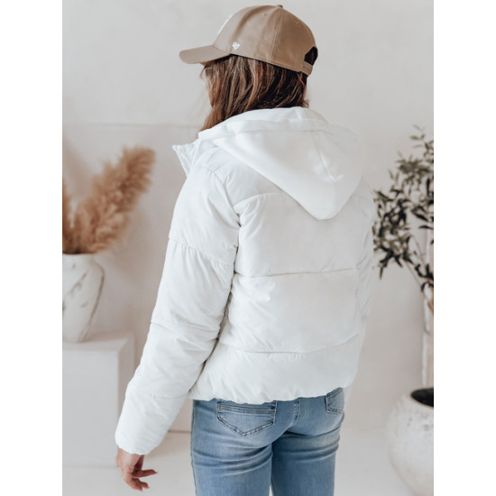 Sieviešu balta ziemas jaka Glam Sieviešu jakas