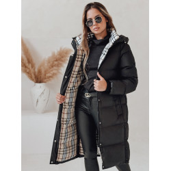 Sieviešu ziemas jaka melnā krāsā Bren Sieviešu ziemas jaka melnā krāsā Bren