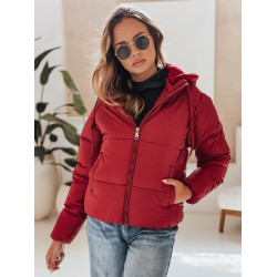 Sieviešu sarkanā jaka Glam