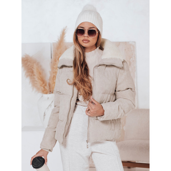 Sieviešu brūna ziemas jaka Trendy Sieviešu jakas