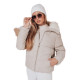 Sieviešu brūna ziemas jaka Trendy Sieviešu jakas