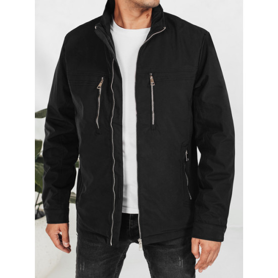 Vīriešu melna jaka Teros Vīriešu jakas un mēteļi