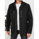 Vīriešu melna jaka Teros Vīriešu jakas un mēteļi