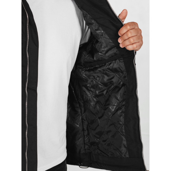 Vīriešu melna jaka Teros Vīriešu jakas un mēteļi