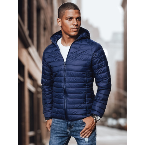 Vīriešu tumši zila jaka Serg TX4408