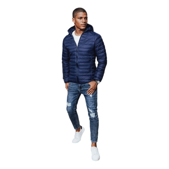 Vīriešu tumši zila jaka Serg TX4408