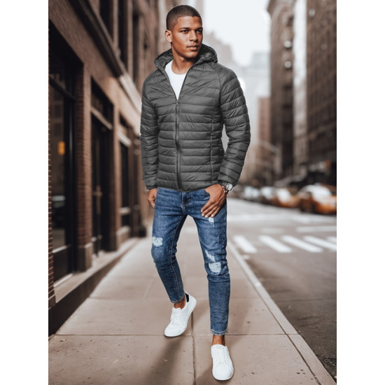 Vīriešu pelēka jaka Serg TX4422