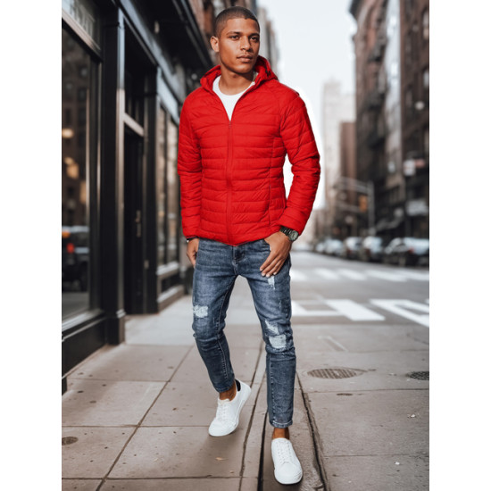 Vīriešu sarkana pavasara jaka Serg TX4417