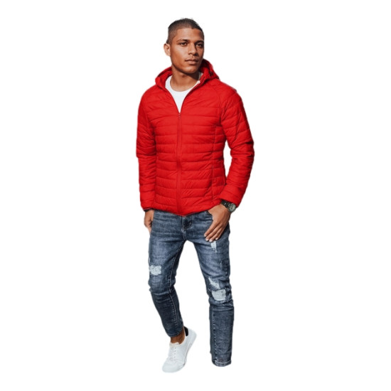 Vīriešu sarkana pavasara jaka Serg TX4417