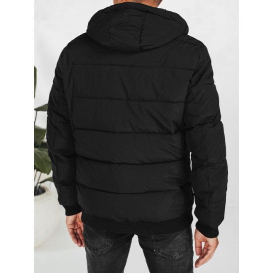 Vīriešu melna ziemas jaka Tamil Ziemas jakas