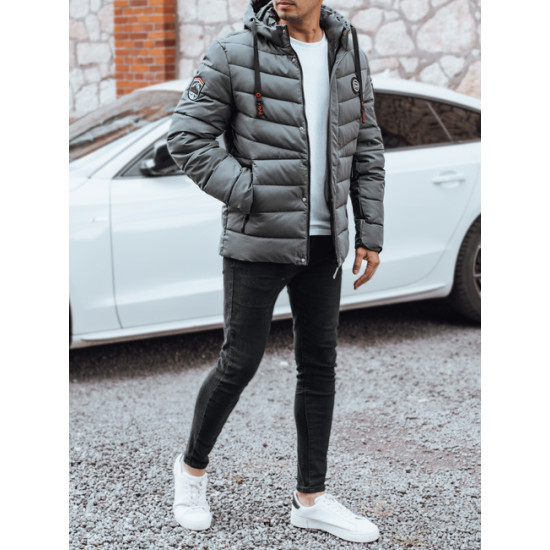 Vīriešu tumši pelēka ziemas jaka Daley Ziemas jakas