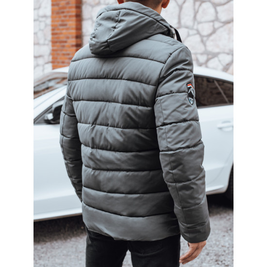 Vīriešu tumši pelēka ziemas jaka Daley Ziemas jakas