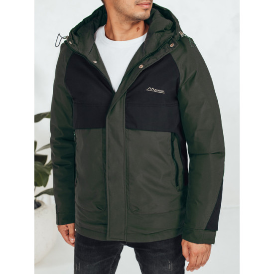 Vīriešu melna ziemas jaka Banket Ziemas jakas