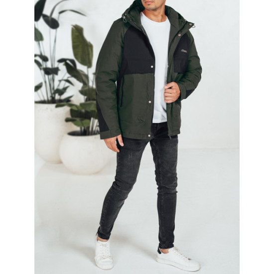 Vīriešu melna ziemas jaka Banket Ziemas jakas