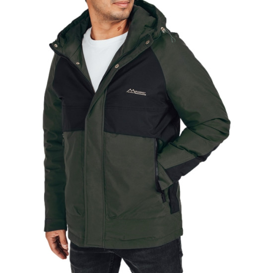 Vīriešu melna ziemas jaka Banket Ziemas jakas