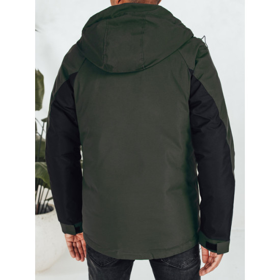 Vīriešu melna ziemas jaka Banket Ziemas jakas