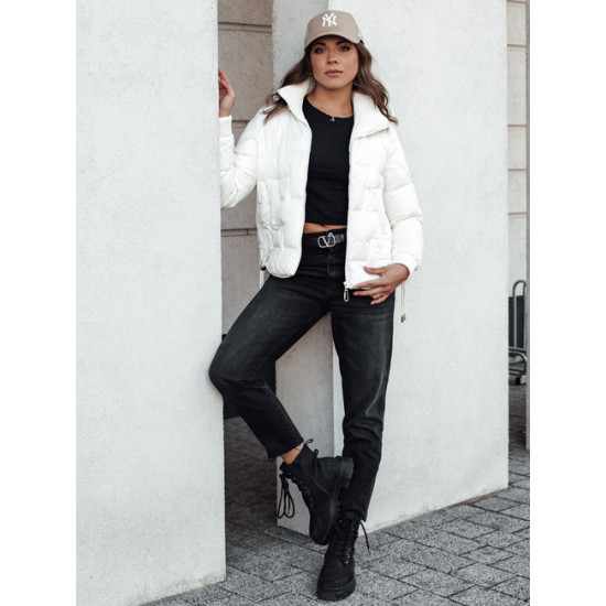 Sieviešu balta ziemas jaka Warm Sieviešu jakas