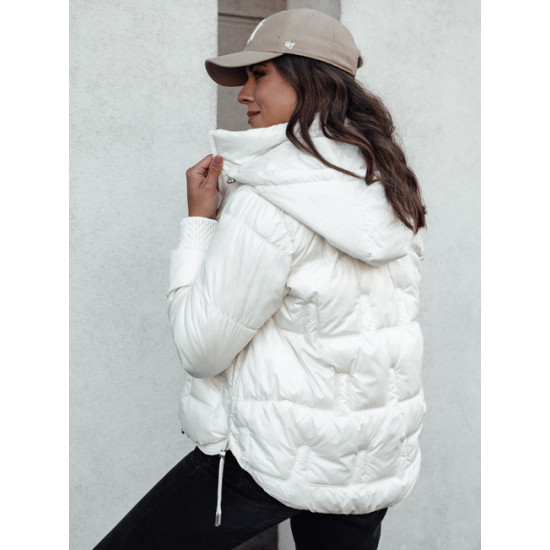 Sieviešu balta ziemas jaka Warm Sieviešu jakas