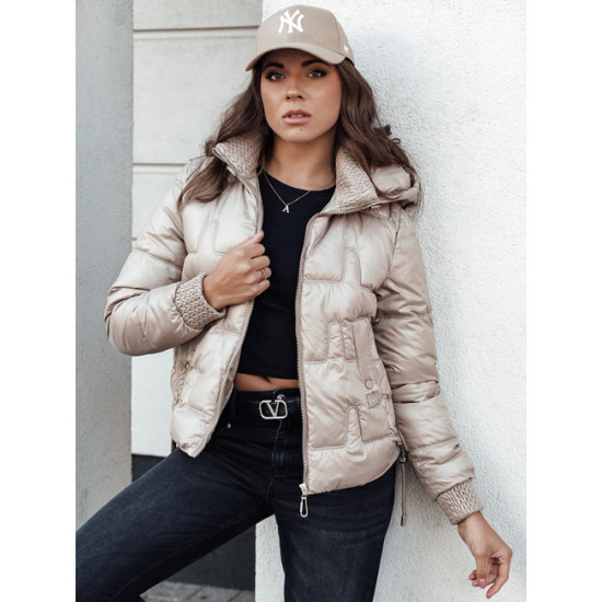 Sieviešu brūna ziemas jaka Warm Sieviešu jakas