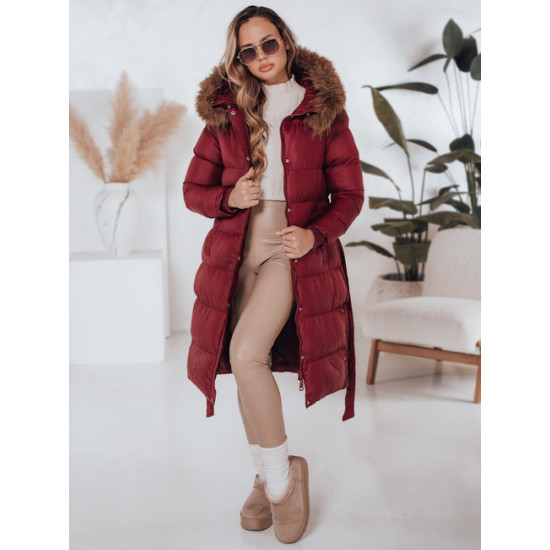 Sieviešu sarkanā ziemas jaka Bela Sieviešu jakas