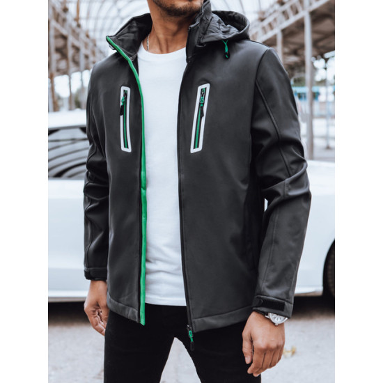 Vīriešu tumši pelēka jaka Marco Rudens/Pavasaris