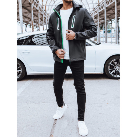 Vīriešu tumši pelēka jaka Marco Rudens/Pavasaris