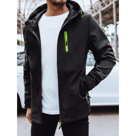 Vīriešu melna jaka Walt Rudens/Pavasaris