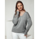 Sieviešu pelēks džemperis Armin Sieviešu džemperi