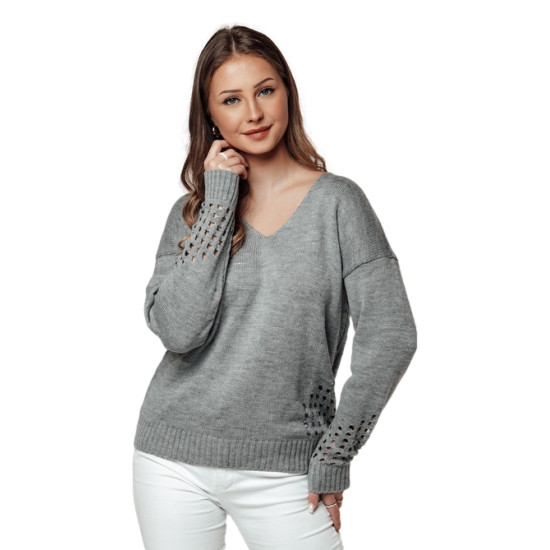Sieviešu pelēks džemperis Armin Sieviešu džemperi