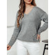Sieviešu pelēks džemperis Armin Sieviešu džemperi