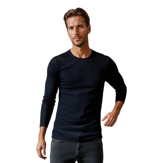 Vīriešu tumši zils džemperis Areta Džemperi