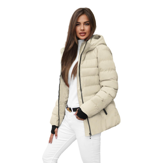 Balta dāmu jaka Jena Sieviešu jakas