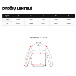 Sieviešu melna jaka ar kažokādu Sora