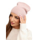 Sieviešu rozā krāsas cepurē Ronda Cimdi, šalles, cepures utt.
