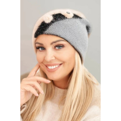 Sieviešu tumši brūna cepure Rose