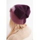 Sieviešu violetā cepure Rose Cimdi, šalles, cepures utt.