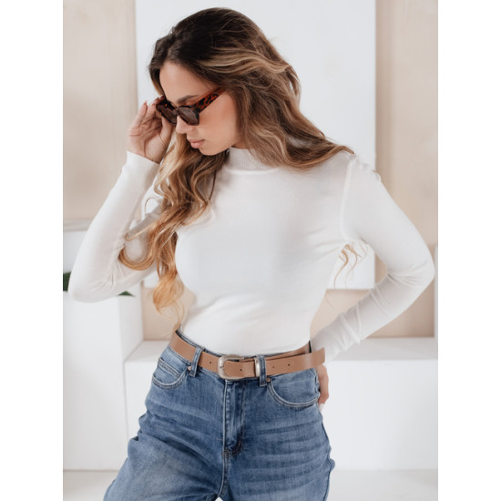 Sieviešu baltais džemperis Lena. Sieviešu džemperi