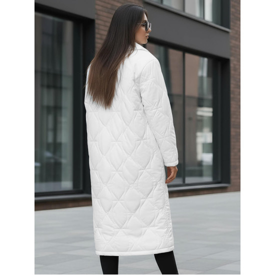 Sieviešu balts ziemas mētelis Fox Sieviešu jakas