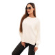 Sieviešu balts džemperis Biank Sieviešu džemperi