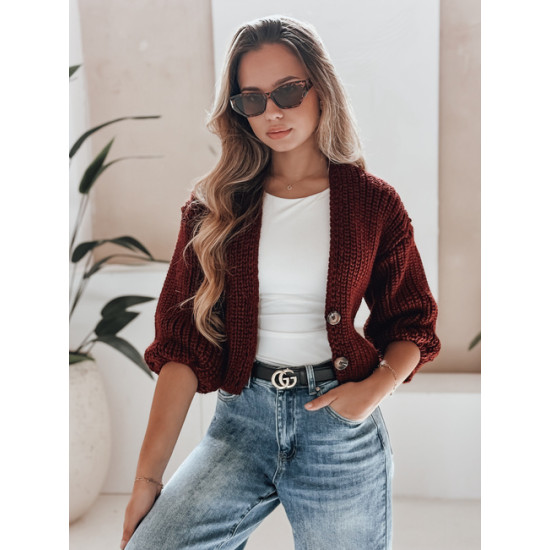 Sieviešu bordo dzemperis Lorel Sieviešu džemperi