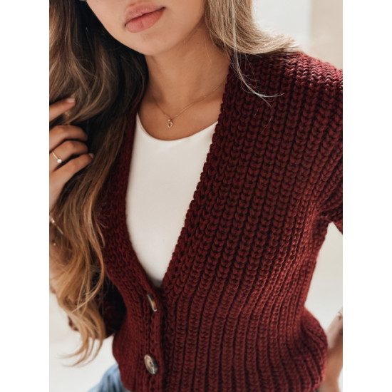 Sieviešu bordo dzemperis Lorel Sieviešu džemperi