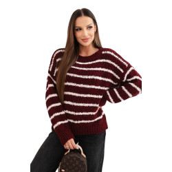 Sieviešu bordo džemperis Soft Sieviešu bordo džemperis Soft