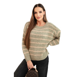 Sieviešu haki džemperis Soft Sieviešu haki džemperis Soft