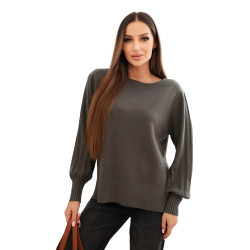 Sieviešu haki džemperis Biank Sieviešu haki džemperis Biank